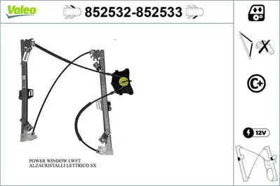 Valeo 852532 Sol On Cam Krikosu Seat Skoda 5JA837461A