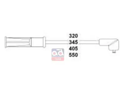 HELLUX HBX-3320 Buji Kablo Takimi 99> Symbol-Clo-Kng-Slz-Logan 1.4 -K7j-E7j- 7700273826 6001543606 8200154103 8200506297 8200943801 8200099538 7700100590 7700273226 6001543616 224404252R