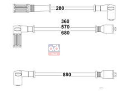 HELLUX HBX-3159 Bobin Kablosu Tipo 359354 73171 48354 7637165 6562 7598077 7282 73173 7297 6548