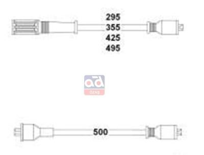 HELLUX HBX-3163 Buji-Bobin Kablosu 71-92 M131.Dks 1441  85007441