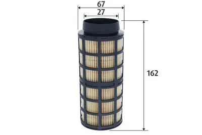 Valeo 587170 Yakit Filtresi Mazot Ivecodaily Iv Platform/Chassis50c18 ; 500054702 FF5834 EFF271D E438KP01D267 5801354114 S6034NE C11748 WF8495 PU7004Z PEC3045