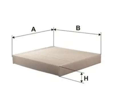 FILTRON K8013 Polen Filtresi Eski Kod Filtron K1210 Corolla 2007  2012   Auris 2007  2012  Yaris 2006  2011  Rav4 2006  2011 87139-YZZ16