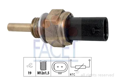 FACET 73379 Su Sicaklik Sensoru Astra J Astra K Insignia A B16dth B20dth 1830379 82423