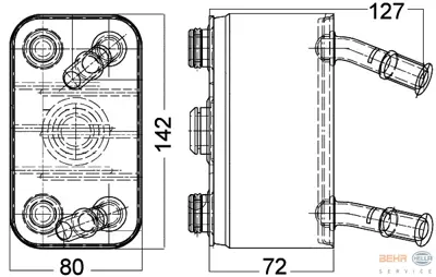 BEHR MAHLE  CLC113000P Sanziman Yag Sotugucu M62 B44 Range Rover 3 Vogue ... PFD000020