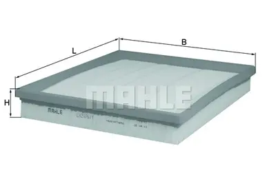 BEHR MAHLE  LX2076.1 Hava Filtresi Bmw N55 F20 F21 F22 F23 F87 F30 F31 ... 13717602643