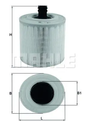 BEHR MAHLE  LX3015.14 Hava Filtresi Opel Astra K 15>22 1.0-1.4-1.6 Xf... 39030321 13489640 13367308