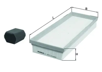 BEHR MAHLE  LX3955KIT Hava Filtresi Astra L 21> Combo E 18> Corsa ... 9805552080 3639109 SU001A9385