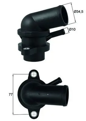 BEHR MAHLE  TI23987D Termostat L14 Chevrolet-Daewoo Avea-Kalos-Lacetti-... 96282726 96407677