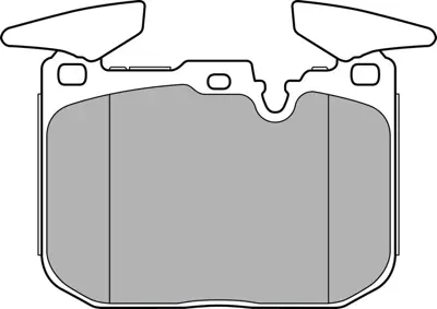 DELPHI  LP2449 Fren Balatasi On Bmw F20 F21 F22 F23 F30 F31 F32 F... 34116878876