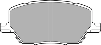 DELPHI  LP3184 Ön Fren Balatasi Fiat 500x 14> Jeep Renegade 14... 77367214 77367936 77368577