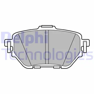 DELPHI  LP3636 Fren Balatasi Toyota 0446602410