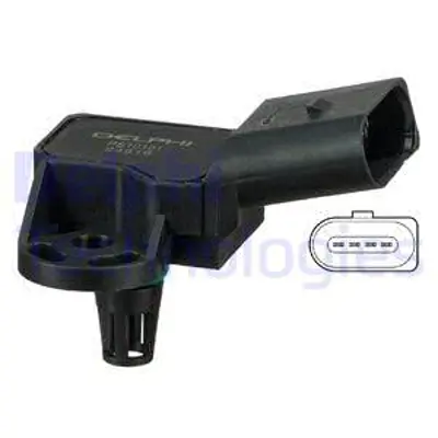DELPHI  PS10161 Map Sensörü - Seat Ibiza / Vw Lupo 09/00> 036906051E 036906051G