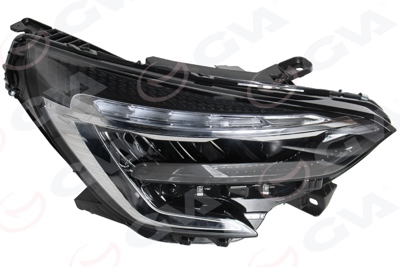 GVA 2014037 Far Ledli Sağ Motorlu Renault Clio V 19>23 Siyah Çitali 260100902R