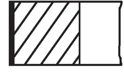 BEHR MAHLE  01166N0 Ringset (84.8)mm Opel 