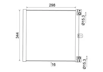 BEHR MAHLE  AC948000S A/C-Kondensator Porsche 911(991) 350203 940703 PR5088