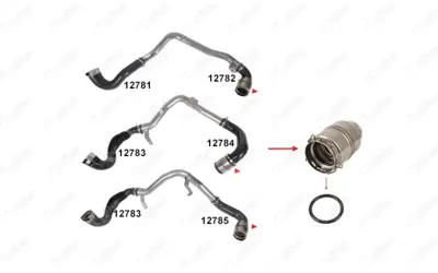 IBRAS 12826 Rezanatör Contasi 144606964R 95524032 24SKV883 FT61957 81978 1446300Q2K 581145 581143 81979 81977