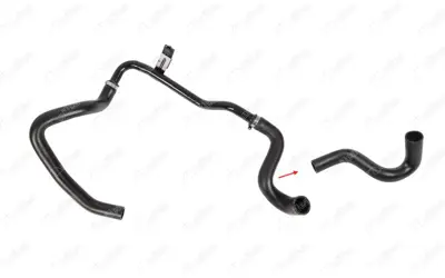 IBRAS 17717 Radyatör Çikiş Hortumu-Metal Boru Hariç Citroen Ne... 1343KQ 7403 T407403 753314 3400063 P2512 222369 52684 302001A 17581