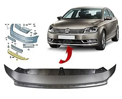 PRO-A 290238 Tampon Spoyleri On Passat 2011-2015 3AA805903 3AA8059039B9 VG0551801 2248061 36500KHA