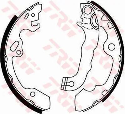 TRW  GS8636 Arka Fren Balatasi Focus I 98>04 Kampanali 1075549 151198 6297 SPK304003 381512CH 1126158 OEK559 554772 98AB2200BE 98AB2200BD