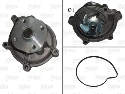 Valeo  506899 Devirdaim Pompasi Mercedes M266 W169 W245 . Smart ... A2662000820 350982017000 WP2586 2662000820 P1539 A6402000301 MN960330 132200008 PA10064 219188