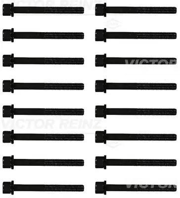 VICTOR REINZ  143210402 Silindir Kapak Civatasi (16 Adet Takim) Vectra B-C... 16279B 4501060 90466480 2229011B 143210402 HBS164 803000 B48016 2229011 607256
