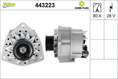 Valeo  443223 Alternatör Actros - Atego - Axor A0101549102 A0091549702 91549702