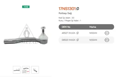 ASMETAL 17NS1301 Rot Basi Note 13-> Sag 