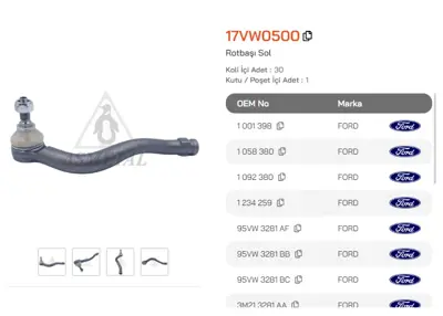 ASMETAL 17VW0500 Rot Basi Sharan/Galaxy 95-> Sol 11999 1663802
