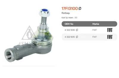 ASMETAL 17FI3100 Rot Basi Dks 1848001 91 TA2021