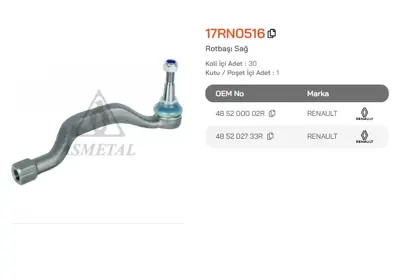 ASMETAL 17RN0516 Rot Basi Laguna Iii /Latitude 08- Sag 3328701