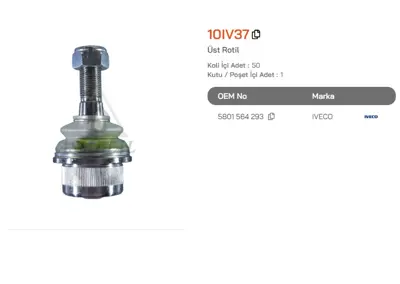 ASMETAL 10IV37 Ust Rotil Iveco Daily 14-> Sag-Sol 3962201