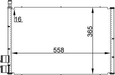 BEHR MAHLE 594193 Klima Radyatoru (Kondanser) Fiesta Fusion 1.25 1.4... 1384859 814083 43300 FDA5328 1467421 8053017 35524 8FC351300351 94587 18005328