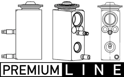 BEHR MAHLE 594297 Expansionsventil Und Orifice Tube Ford Mondeo Iv/G... 