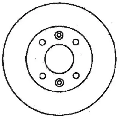 RENAULT DF4133 Ön Fren Aynasi R9-R11-R19 Clio I 91> Clio Ii 98... 7700704705 7701204282 M13070 R1081P NBD023 DF4382 986479165 986BB4035 986BB4294 8295875