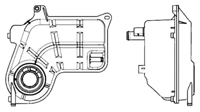 BEHR MAHLE 279509 Ausgleichsbehälter Audi A6 02-05 