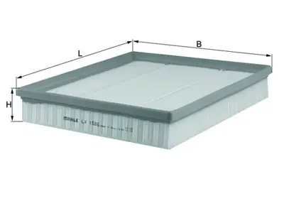 BEHR MAHLE 3713 Hava Filtresi Ford Transit V348 2.2tdci 2007 (Önde... 1373667 A19820 S3332A 8506 ELP9217 SB2285 AP0234 PA7534 A1252 CA10290