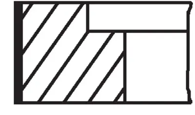 BEHR MAHLE 376213SP Ringset (81.01)mm Vw 