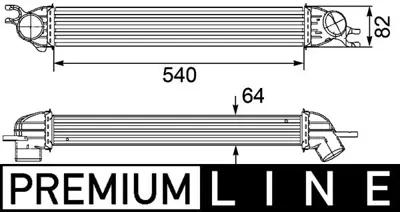 BEHR MAHLE 4PK1055 Turbo Radyatoru Mini R55 R56 R60 R61 F56 Premium L... 17512751277 BW4340 60064340 7023008 57014N 8ML376746451 CI188000P 96608 6004340X 2751277