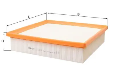 BEHR MAHLE 509901 Hava Filtresi 