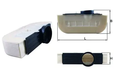 BEHR MAHLE 509922 Hava Filtresi 