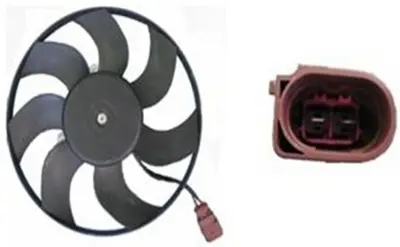 BEHR MAHLE 733539 Kühlmittelkühler-/Kondensator-Lüfter  Vw Golf V / ... 