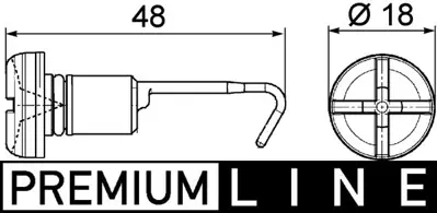 BEHR MAHLE 734164 Radyator Su Tapasi Bmw  X5 E53  X5 E70  X6 E71 17117571988 1439138 17111439138 840017 7571988 CRX49000P 9NS376747011 5001857046 97010621500 67811