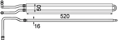 BEHR MAHLE 735528 Ölkühler Range Rover Iii 