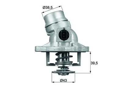BEHR MAHLE L307 Termostat 105°c Bmw M62 E38 E39 E53 M62 B44 Land R... 11531436386 PEL000060 PBM000010