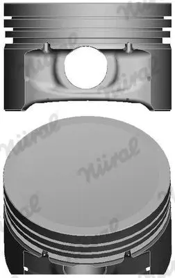 GOETZE NÜRAL 87-71954 050 Pıston+segman 77014757817701475786