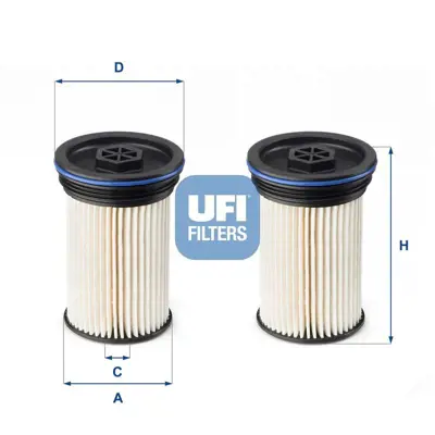 GRAT 25301 Mazot Filtresi Chevrolet Captiva 20 -14 - Opel Antara 22 Cdti (Ciftli) (Kagitli) Uzun Tip E432KPD2502 42592178 S6071NE 95135912 12220093 1520238 PCK8122 12220093K EF65050S WG2196097