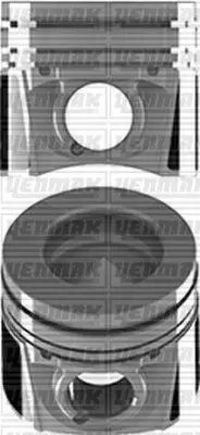 GOETZE NÜRAL 87-72771 STD Pıston+segman AV2Q6K108AA