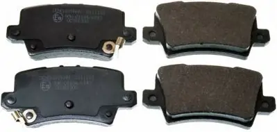 OTOZONE FDA9022-R Arka Fren Balata Honda Civic 1.8l R18a Vtec Fk2 Hatchback 06-> , 1.4l L13z1 Fk1 Sport 09-> 43022SMGE00 43022SMGE02 FDB1862 MDB2770 2408601 13046057572 43224SMGE01 PAD1511 986494249 986494642