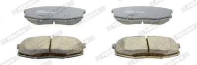 OTOZONE FDA9054-R Arka Fren Balata Toyota Landcruiser 4.5l 1vd-Ftv Vdj200 Dizel D4-D 08->  4.6l 2uz-Fe Uzj200 V8 08-> 0446660120 0446602340 044660C010