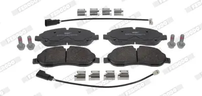 OTOZONE FDO3051-R Ön Balata Ford Transit V363 14> -Transit Custom 2.2 Tdci 12> Kablolu BK312K021AD BK312K021AB 573438J MBP1810PD 6981 142217 AN7079KE 2203401 BK312K021AC 603875